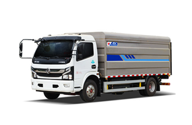 東風(fēng)凱普特純電密封式桶裝垃圾車 