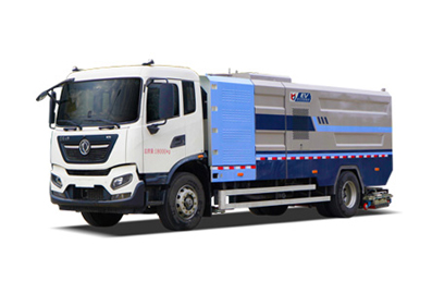 東風天錦純電道路污染清除車