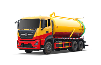 東風(fēng)天龍后八輪吸污車 