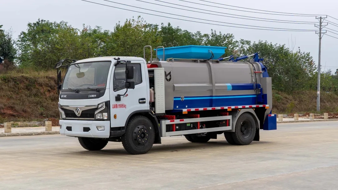 【新能源熱銷】凱力風-大福瑞卡F7混動8方餐廚垃圾車