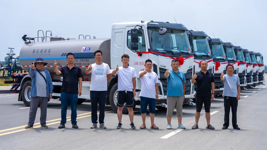 【新能源批量】發(fā)車！凱力風(fēng)新能源為河北環(huán)衛(wèi)電動化按下“加速鍵”！